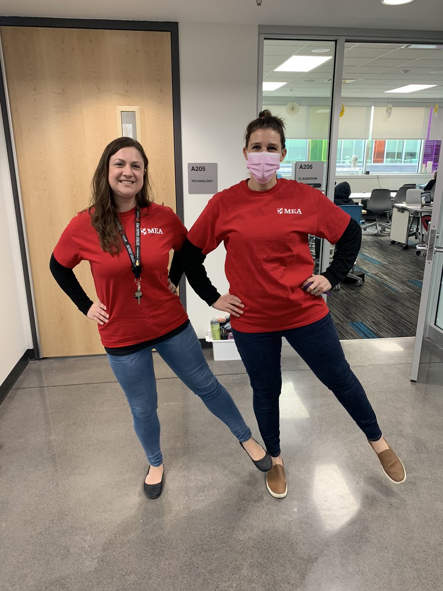 MrsHiggsHMS's tweet photo. Let’s go bargaining team!! 👯‍♀️

#mea https://t.co/oGRy55fF4y