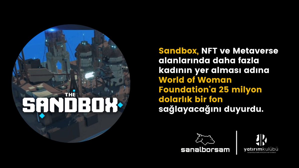 Ethereum blockchaininde satılan ve kadınları temsil eden koleksiyon hakkında Cointelegraph’a açıklama yapan World of Women, Web3’te kadınların daha çok yer almalarını hedeflediklerini paylaştı.💕

#yatirimkulubu #womensday #sanalborsam #SandboxAlphaS2Contest #sandbox #wow