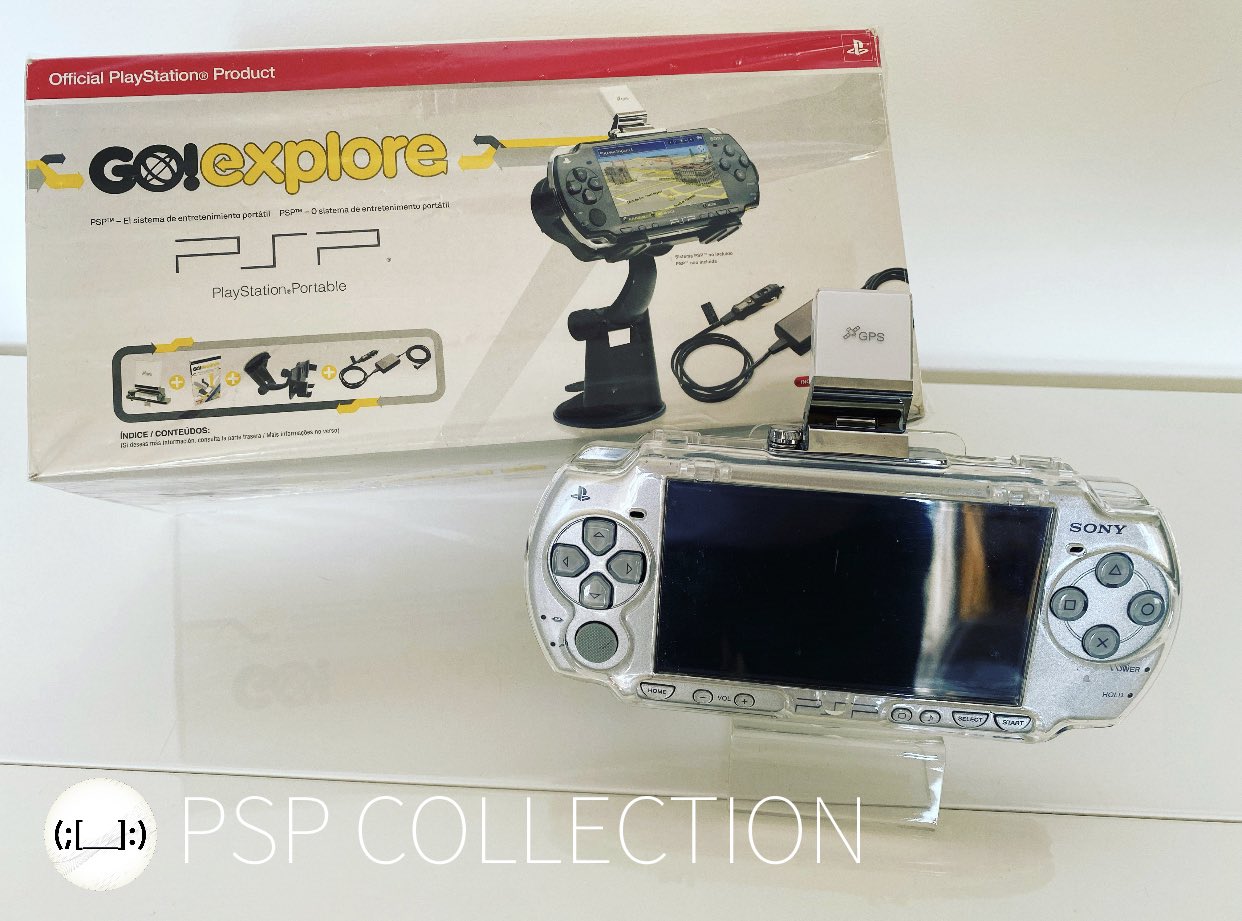 PSP COLLECTION on Twitter: "Hey, today i would like introduce to you an accessory, which I don't often do. It's "Go Explorer" the GPS for PSP complete in box which