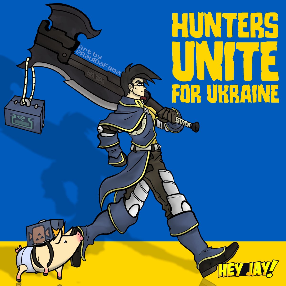 heyjayofficial's tweet photo. This Saturday from 10AM-2PM EST I'll be streaming MH Rise on PC to raise funds to help Ukrainians. All proceeds will be going to the Canadian Red Cross mission for Ukraine and they're matching donations.

Spread the word, let's hunt some monsters and help some people! https://t.co/fqXyEy7MTO