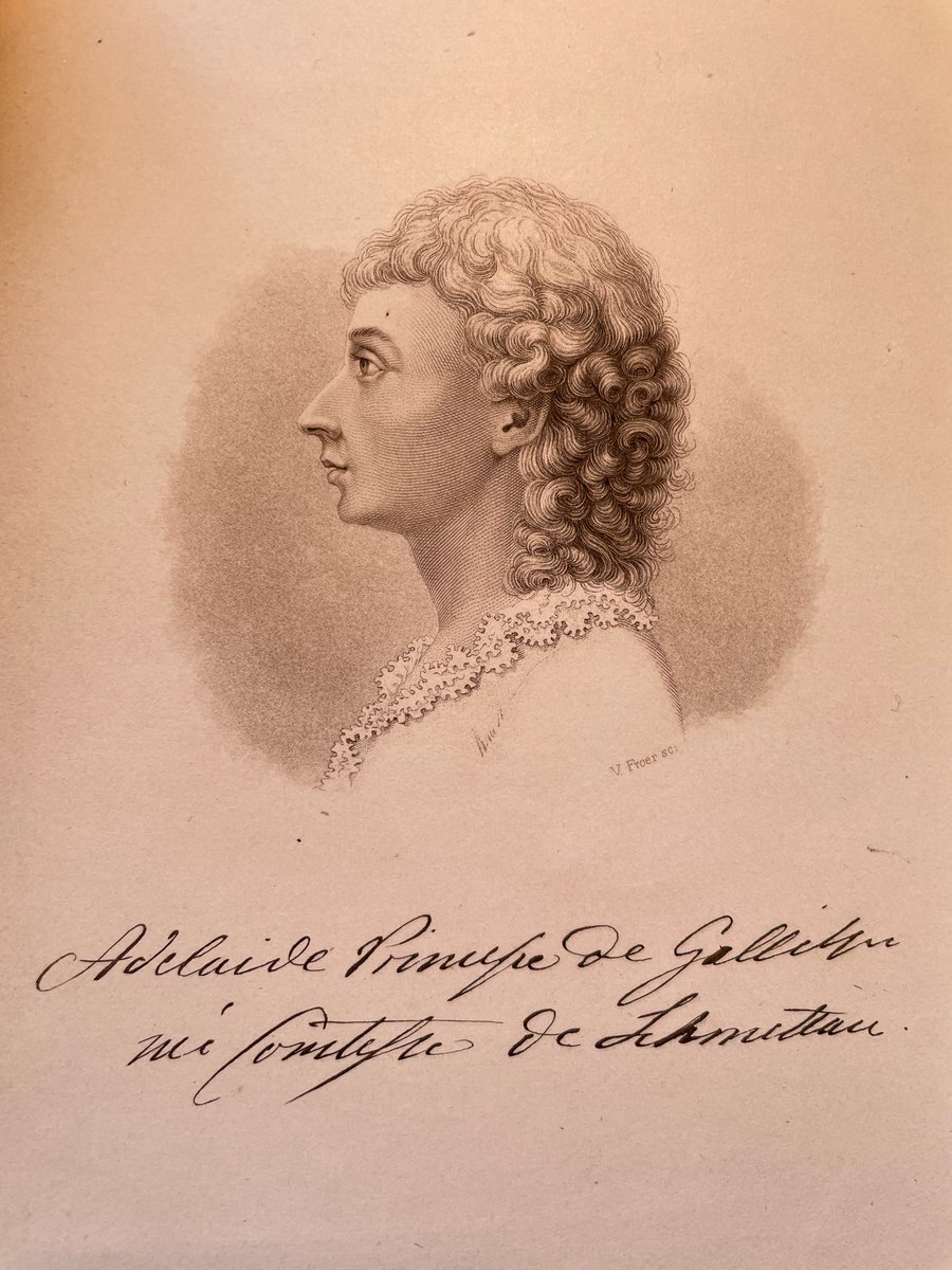 wilsberg's tweet photo. Adelheid Amalie Fürstin von #Gallitzin geb. Gräfin von Schmettau.
Wir bearbeiten derzeit eine sehr umfangreiche #Sammlung zu ihr & dem #Kreisvonmünster zum dem #Goethe #Fürstenberg #Overberg #katerkamp #sprickmann #Demetrius #gallitzin #hemsterhuis #kellermann gehörten. https://t.co/fHCrUMOdaR