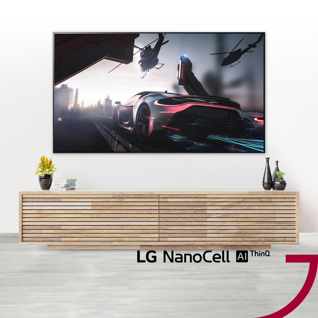 LGSouthAfrica's tweet photo. The LG NanoCell’s wide viewing angles make colours look pure and accurate no matter where you sit in the room 👀. 

How do you like to sit on the couch? 

 #LifeMadeGoodWithLG  #InnovationForABetterLife https://t.co/lJuxts8liF