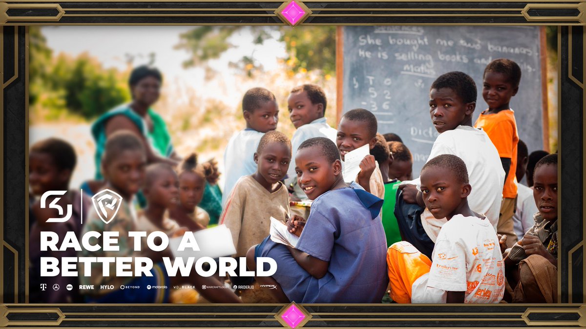 SK Pieces presents: Race to a Better World.

From now on, until we defeat The Jailer, we'll be raising money for <a href="/kindernothilfe/">Kindernothilfe</a>.

Tune in to the stream at twitch.tv/SKGaming

#PiecesTogether🧩 #RUNSKG #kindernothilfe