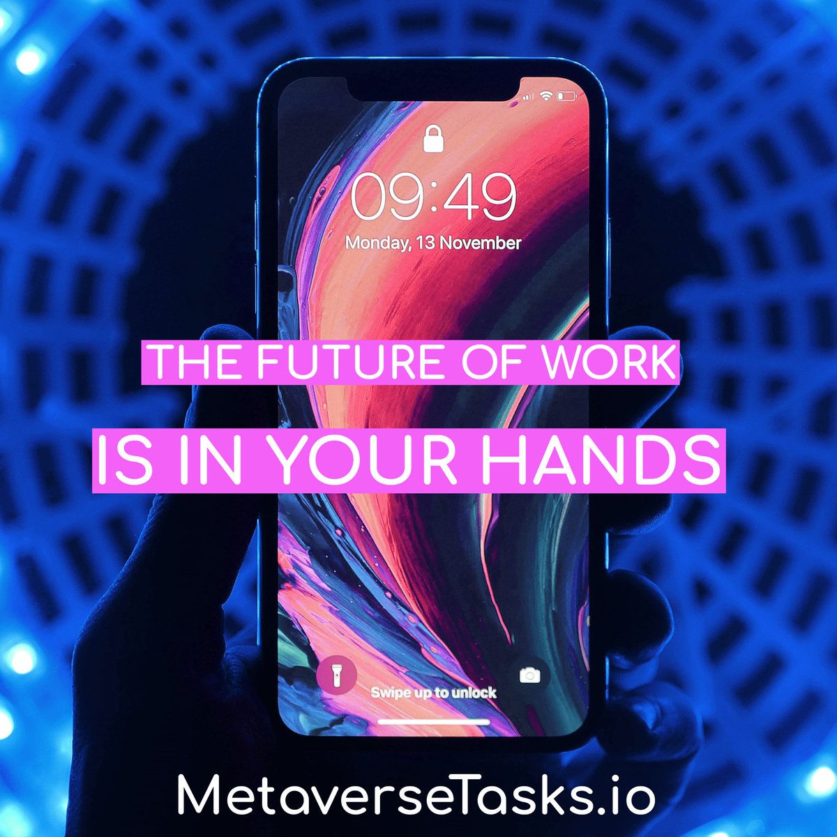 MetaverseTasks's tweet photo. We’re "knowledge workers". We have more freedom to choose when and where we work. See you next week @effectaix! 🚀 #FutureOfWork #Metaverse #LetsGetBuilding #EffectForce https://t.co/0TD63PsueU