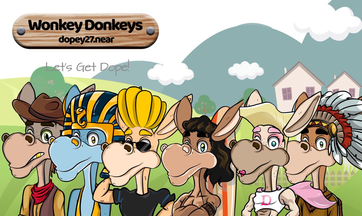 Hey Dopes! Let's herd some donkeys!!! Avail copies in my Donkey Farm now!!!👇🫰✨💛🎉🎊🥳🐴🐎

paras.id/dopey27.near/c…

<a href="/ParasHQ/">Paras</a>
<a href="/NearNft/">NEAR NFT News Club (20K)</a>
@NEAR_daily
<a href="/NEARPhilippines/">NEAR Philippines I Create Without Limits</a>
<a href="/NEARProtocol/">NEAR Protocol</a>
<a href="/nftbuzz_eth/">NFTBUZZ</a>

#Crypto #digitalart #paras #avatar #NFTCommunity #cryptoart #nftart #nftcollectors