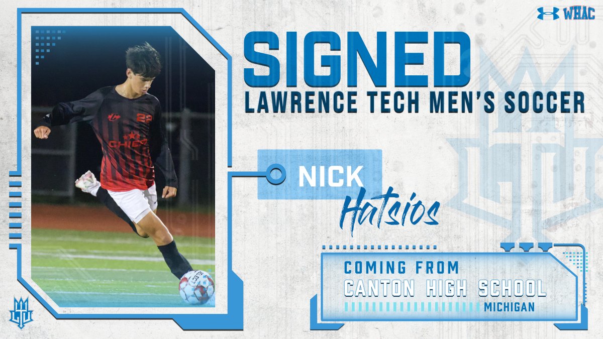 LTUMensSoccer's tweet photo. 🔱Nick is a dynamic player that's athletic, hard working and a team first player. His Dad graduated from LTU, so we're excited to have him in our program for the next 4 years!⚽️ @hats_nick  #EarnIt #college #soccer @LawrenceTechU https://t.co/mCMcTqnWeG