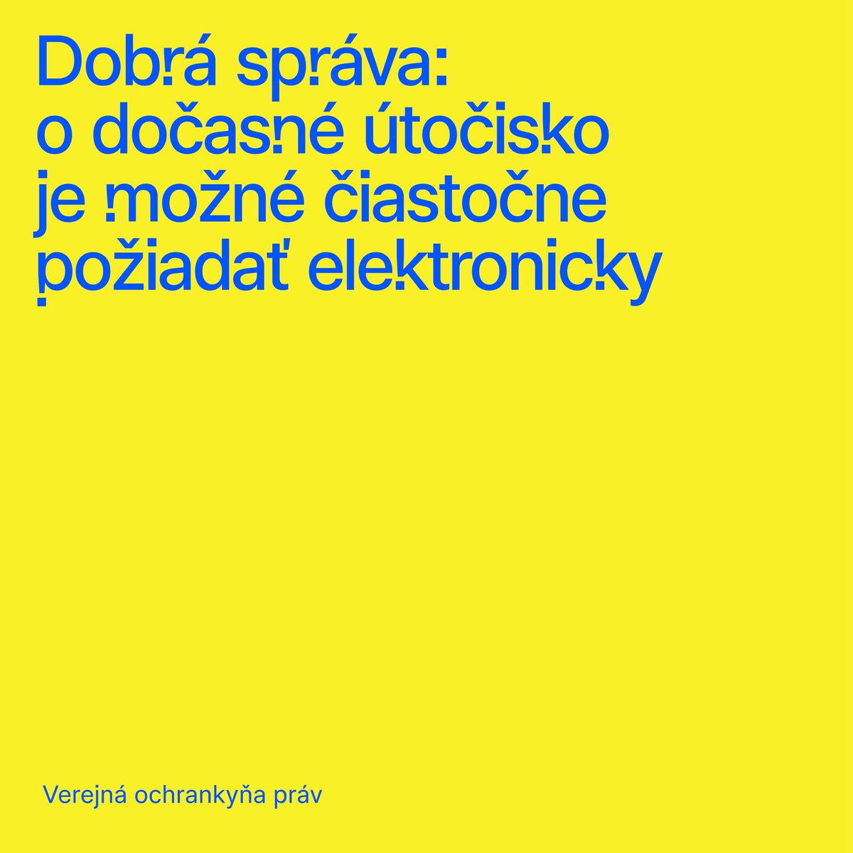 ochrankynaprav's tweet photo. #MVSR oznámilo dobrú správu pre žiadateľov a žiadateľky o dočasné útočisko. Dá sa oň požiadať elektronicky – žiadosť možno predvyplniť a odovzdať na OCP.
🟡 Formulár: https://t.co/l05cXBV8SR
🟡 Viac info: https://t.co/SfaZJvunvq
Krok môže výrazne uľahčiť proces registrácie. https://t.co/mBYl67UARA