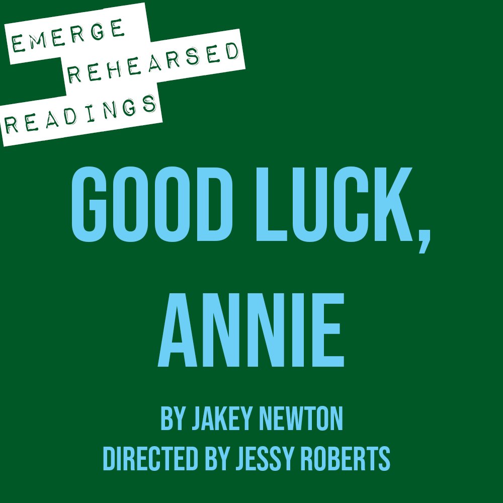 Get down to <a href="/GooseTheatre/">Golden Goose Theatre</a> on Wednesday 16th March for my very first rehearsed reading, with the incredibly talented <a href="/JessyRobertss/">Jessy Roberts</a>

#GoodLuckAnnie is about supporting one another, a need to feel validated, and the hope that comes after the walls come crashing down!