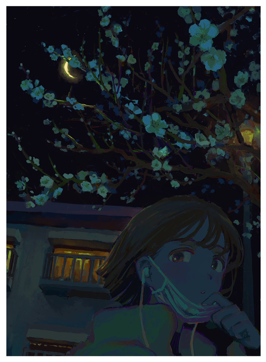 oimoti_tn's tweet photo. 春の夜 https://t.co/UlkuLe8aPL