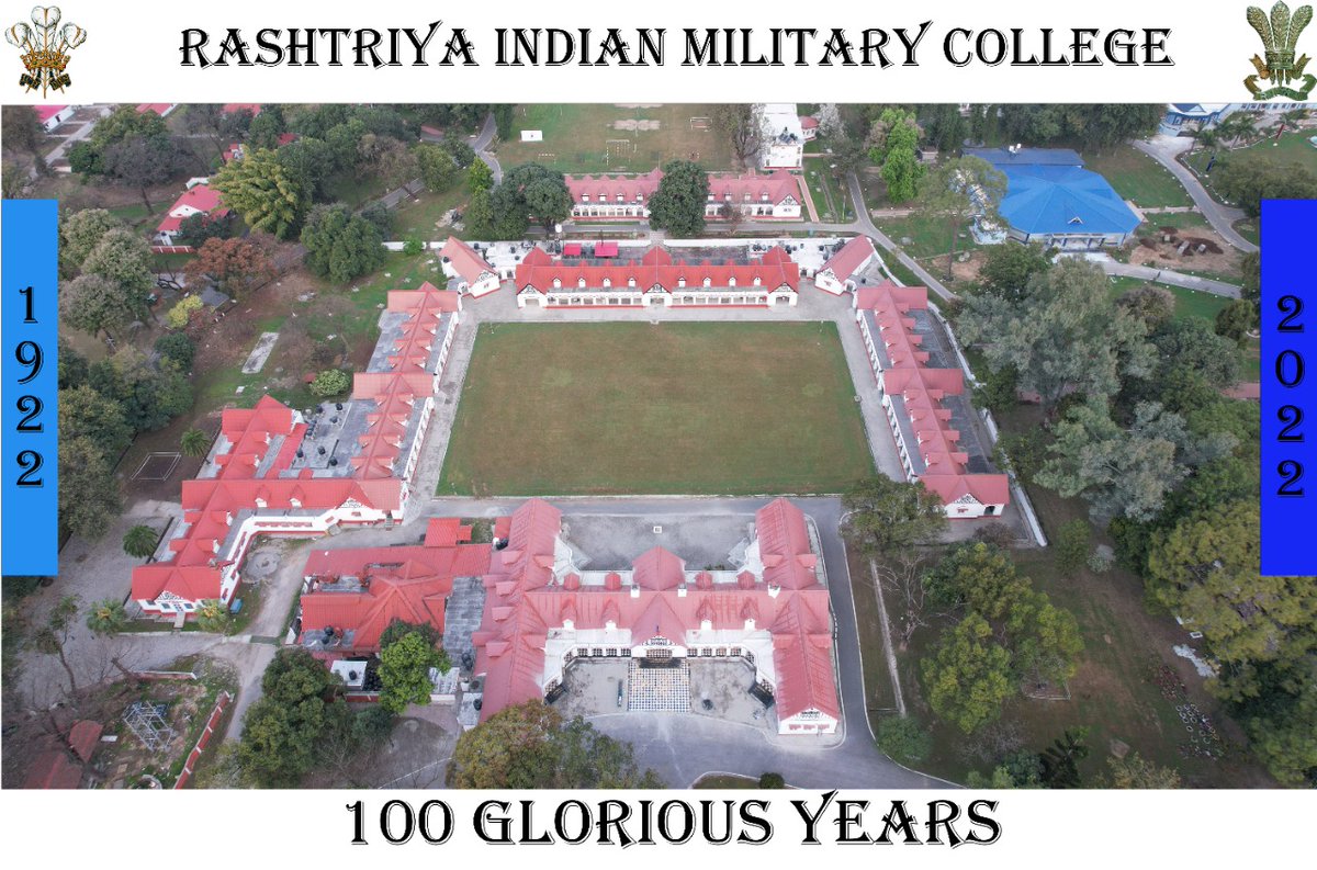 artrac_ia's tweet photo. RIMC celebrates 100 years of contemporary Indian Military
leadership. What started as a process of Indianization of the Officer cadre within the country has become the epitome of its leadership #RIMC @adgpi 1/4 https://t.co/7A02nXJsLp