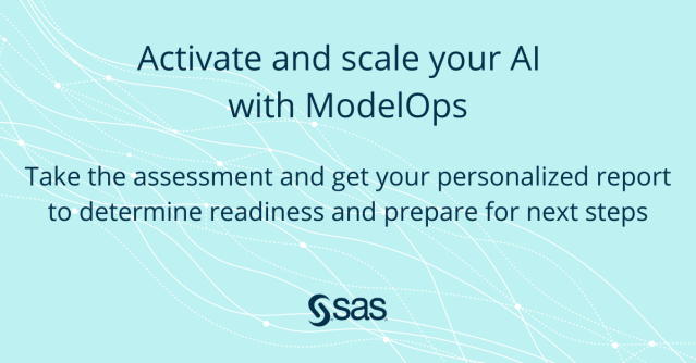 Take #ActivateAI with #ModelOps assessment to get a personalized report and performance dashboard detailing key gaps in the organization's readiness. Instantly know where your business stands – and what actions to take to get where you need to be! bit.ly/37kZpp2