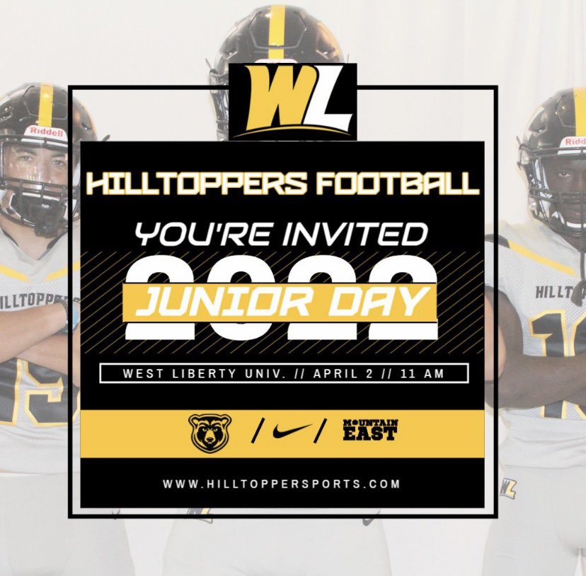 STRAPEM1's tweet photo. Blessed to be invited to @WLUHILLTOPPERS Jr Day 💫 @coachmonte91 @AlleghenyEast @EAfootballcoach @PAPrepsRivals https://t.co/XFXojH6Bba