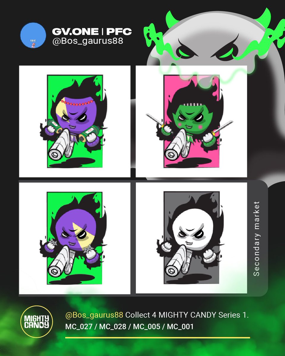 Mighty Candy series 1 was sold out 🔥

Thanks to @Bos_gaurus88 and all the holders for trusting mighty candy project. Realy appreciate it 🙏🏻 🙌🏼🙏🏻