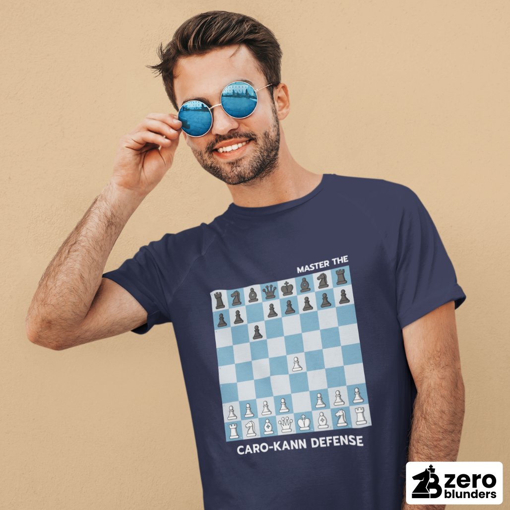 English Opening Chess T-shirt – Zero Blunders