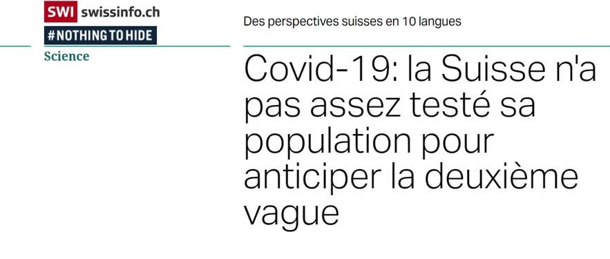 Redkiraz's tweet photo. La stratégie de test de la Suisse est très préoccupante

Nous avons toujours testé moins que les autres
Nous n'avons jamais testé les asymptomatiques
L'accès au dépistage n'était pas facilité, nous avons même eu des patients symptomatiques qui ont fait la queue
1/11 https://t.co/7w3z2wzz4a