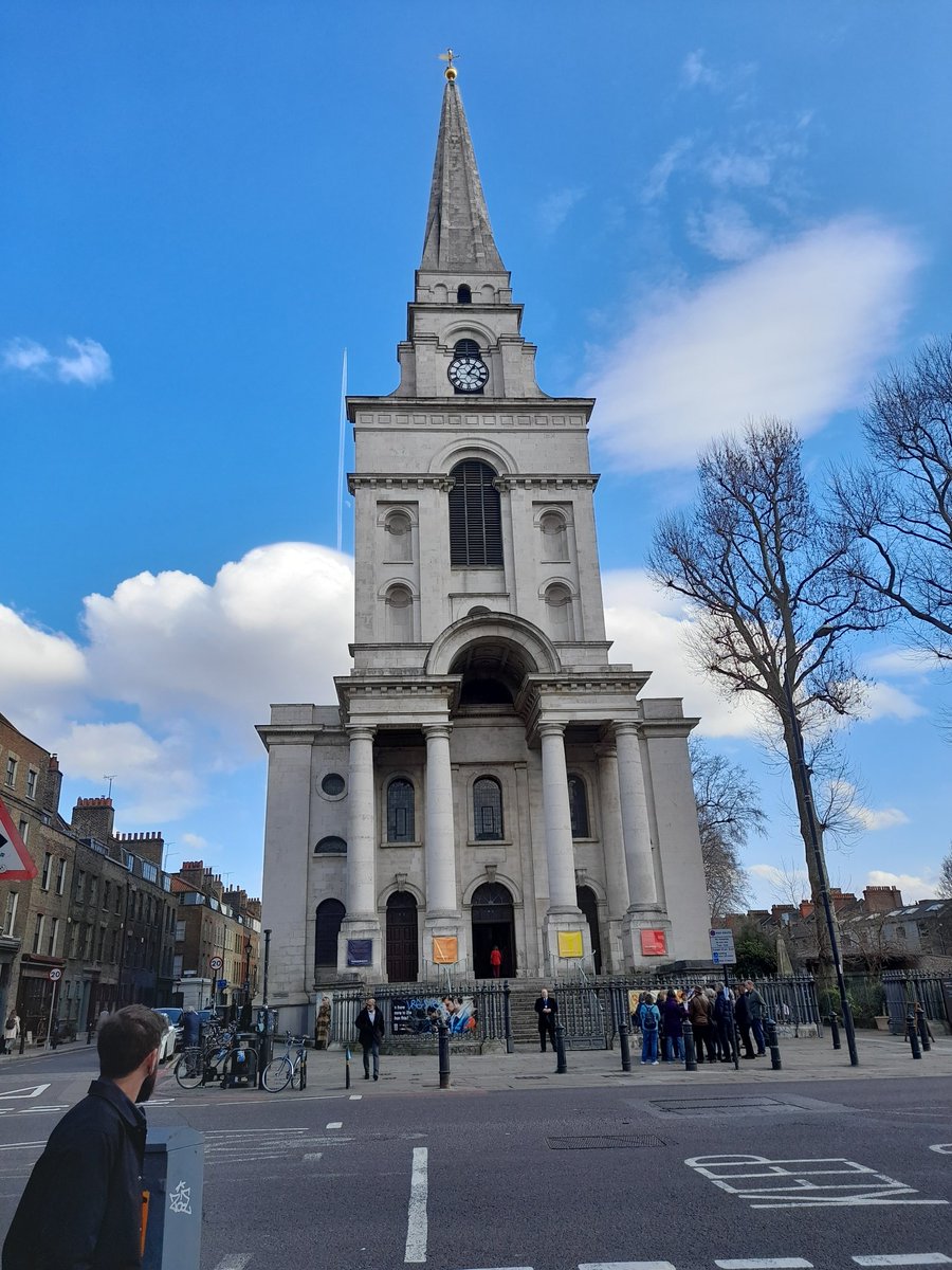 #HeritageDay2022 already excited just to be in Christchurch Spitalfields at last, just beautiful!