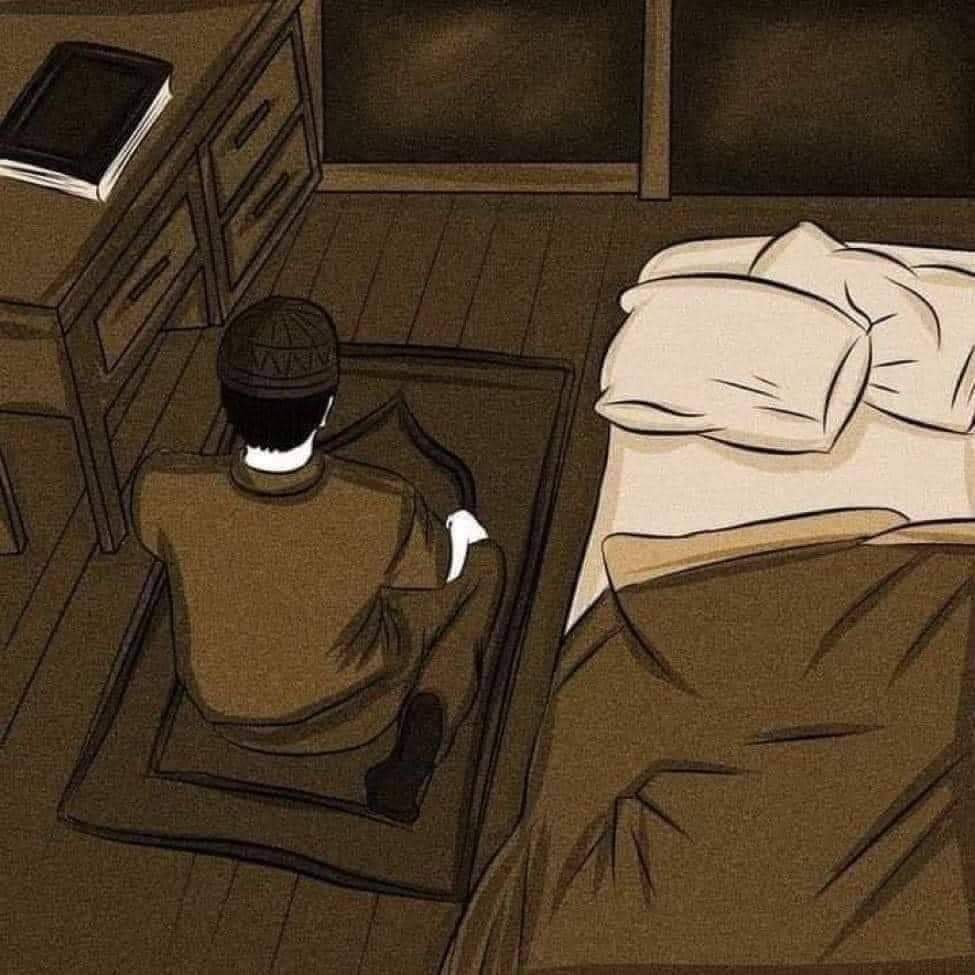 " لا تقبض روحي إلا وأنا على حال تحبه، يا الله."
Jangan KAU ambil nyawaku kecuali dlm kondisi yg KAU Sukai ya Allah ...