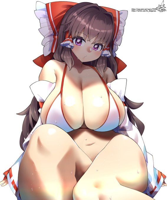 霊夢さん其の⑥
白背景の方が映えるかな?

■pixivFANBOX■
https://t.co/YqpS2umFak
■Patreon■
https://t.co/WusuJrOljy 