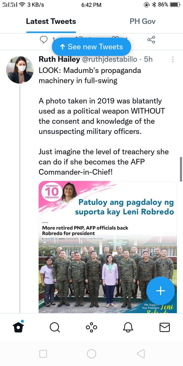Laganap na ang mga fake news sa kabilang kubol. Wala na, talo na talaga. 🙄🙄🙄