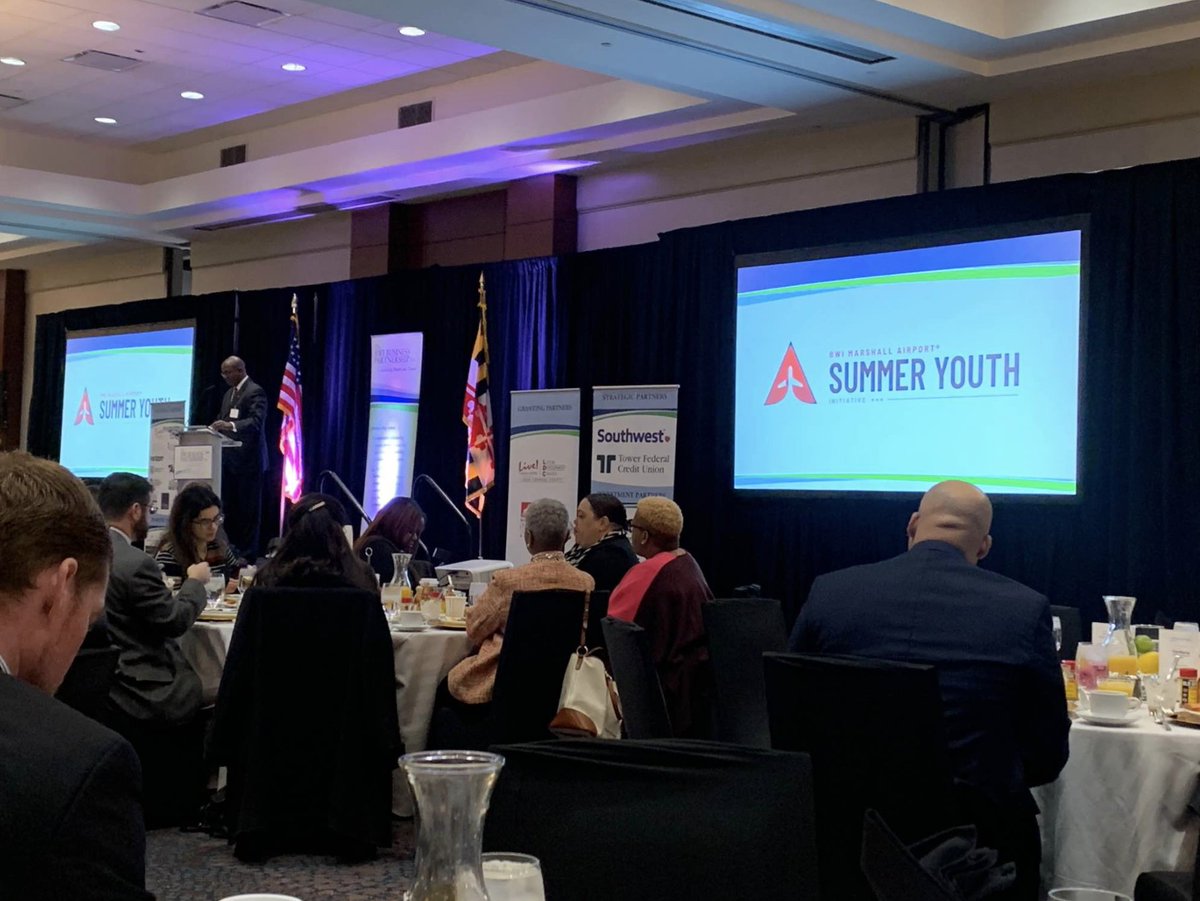 DuckpinAgency's tweet photo. Nothing like some early morning Roller Representation at the #BWI Business Partnership! ✈️ 

#bwibusinesspartnership #summeryouthinitiative https://t.co/7Lb7iimN5T