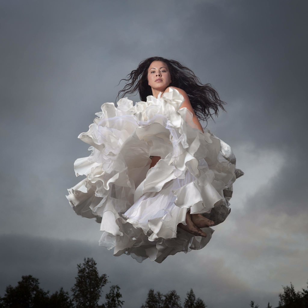 From the archives. The wonderful <a href="/TiffanyAyalik/">Tiffany Ayalik</a> of <a href="/piqsiq/">PIQSIQ_music</a> #creativeportraits
