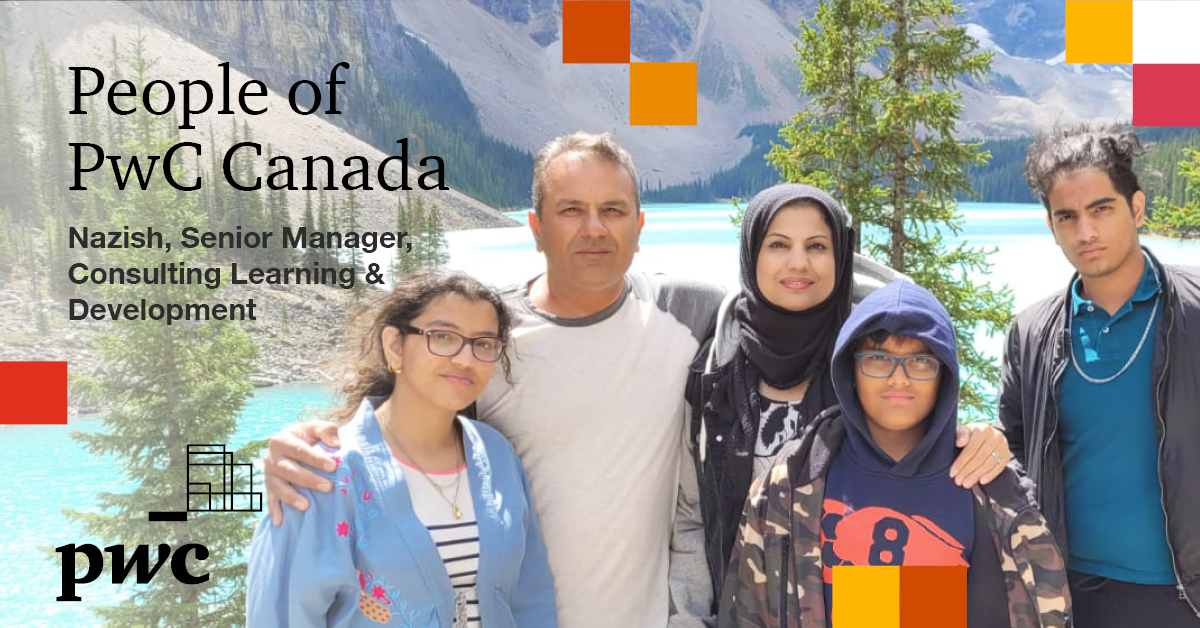 PwC_Canada's tweet photo. Meet Nazish Asim, L&amp;D Lead for consulting at #PwCCanada. Our latest blog explores why #MentorshipMatters and how Nazish's life stories have helped her coach new immigrants, job seekers and young women as they navigate their life journeys. https://t.co/SknQdZYr2m https://t.co/0XKdTJe0nJ