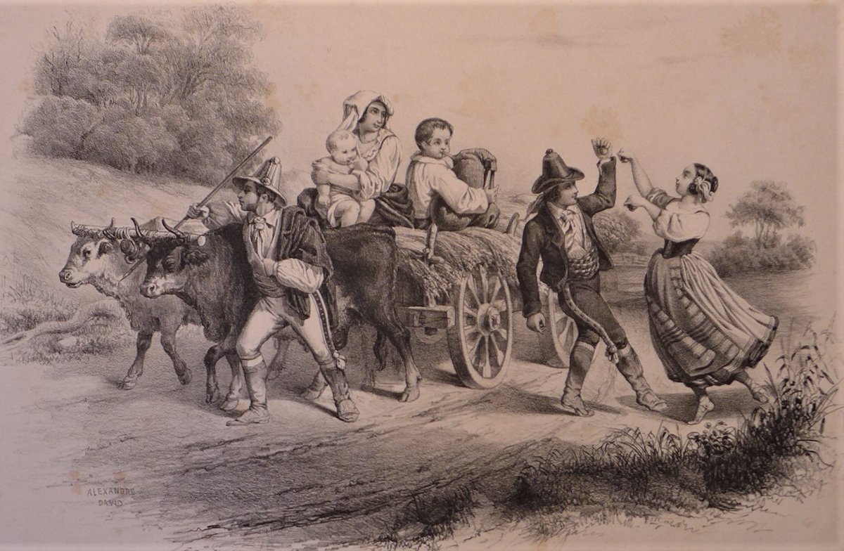 #InternationalBagpipeDay 
Le retour des moissonneurs, estampe <a href="/laBnF/">La Bibliothèque nationale de France</a> 
Paris, imp. de Lemercier