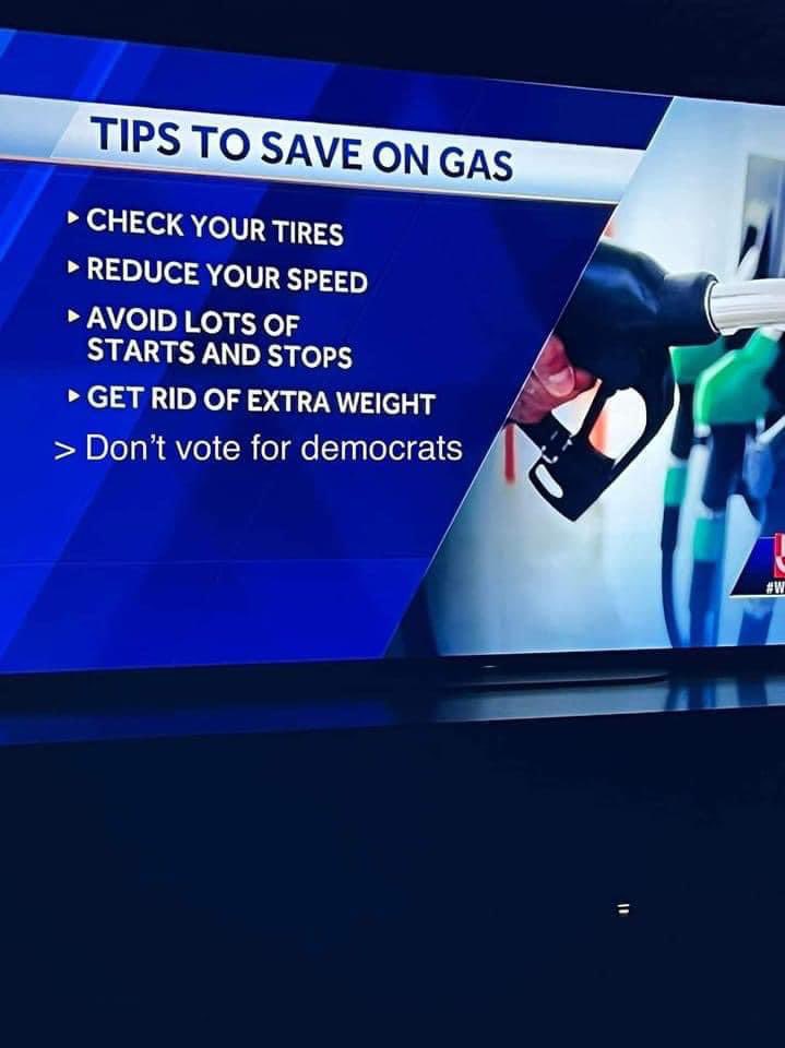 overitincali's tweet photo. @RamentiVeritas #DoNotVoteDemocrat #TrumpWasRightAboutEverything #DemocratsLiedPeopleDied #gasprices https://t.co/WC5zQw8t6q