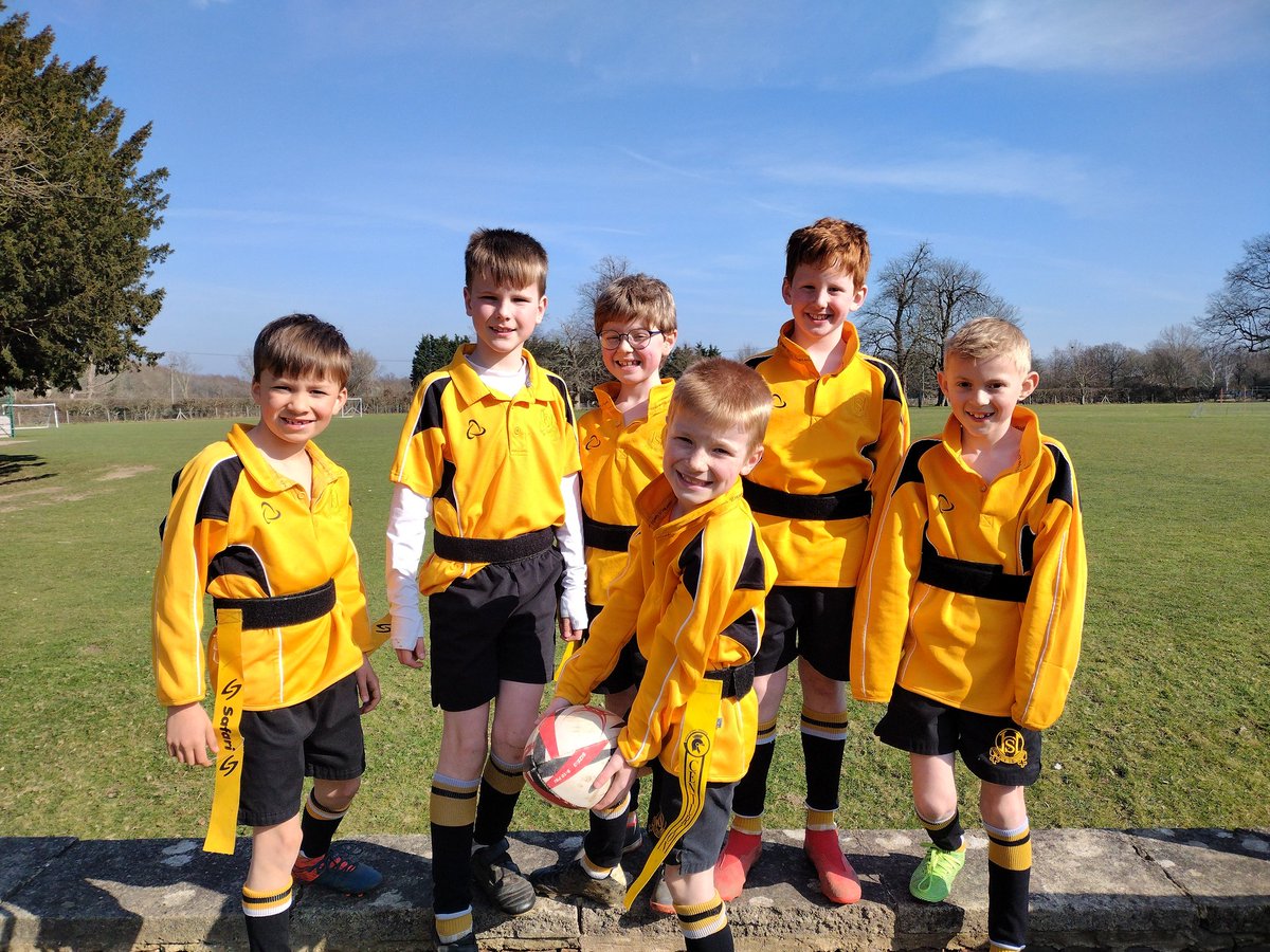 StHilarysSport's tweet photo. Our U8 boys are primed and ready for action in the Tag-Rugby tournament at Oakwood School. What a day for it! Come on St. Hilary's!!  @Oakwood_School @RFU_Surrey https://t.co/nM7TRYdL7c