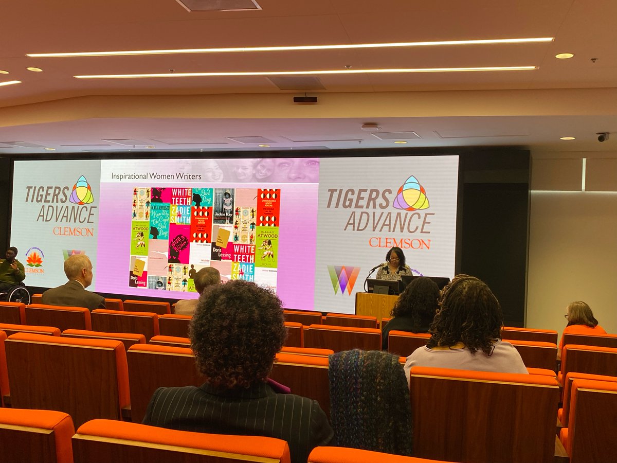 Join us now at Picture a Scholar: Inaugural Women's Scholar Symposium at the Watt Center! Hear from distinguished women scholars that contribute to Clemson's excellence in research and scholarship.

Morning session- 8:45-11:35am
Afternoon session- 1:30-4:45pm