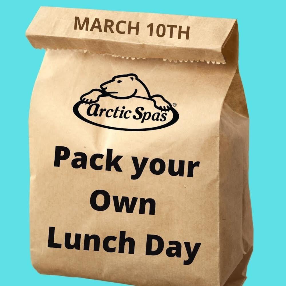 ArcticLondon's tweet photo. Today is "Pack your Own Lunch Day"
🥪 What did you bring to work in your paper bag?
#PaperBagLunch #PackYourOwnLunchDay #ArcticSpasLondonOnt #LondonOnt #SpaLife #HotTubs
https://t.co/z37xD7TfqY https://t.co/ZQb3PnzCwv