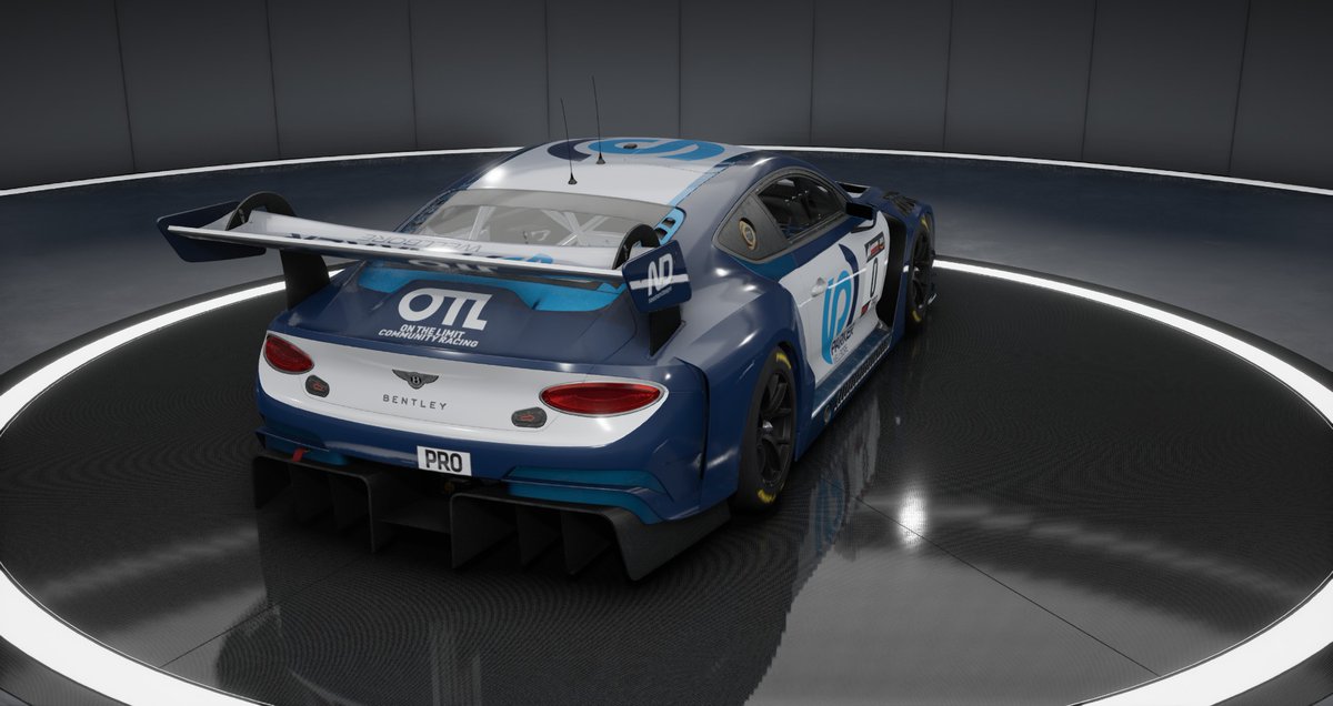 DesignsNeedham's tweet image. A design created for a client who wanted a Parker Wellbore inspired Bentley GT3 in @AC_assettocorsa - visit needhamdesigns.uk for more info on having your own ACC or @iRacing paint created #custompaint #customlivery #needhamdesigns