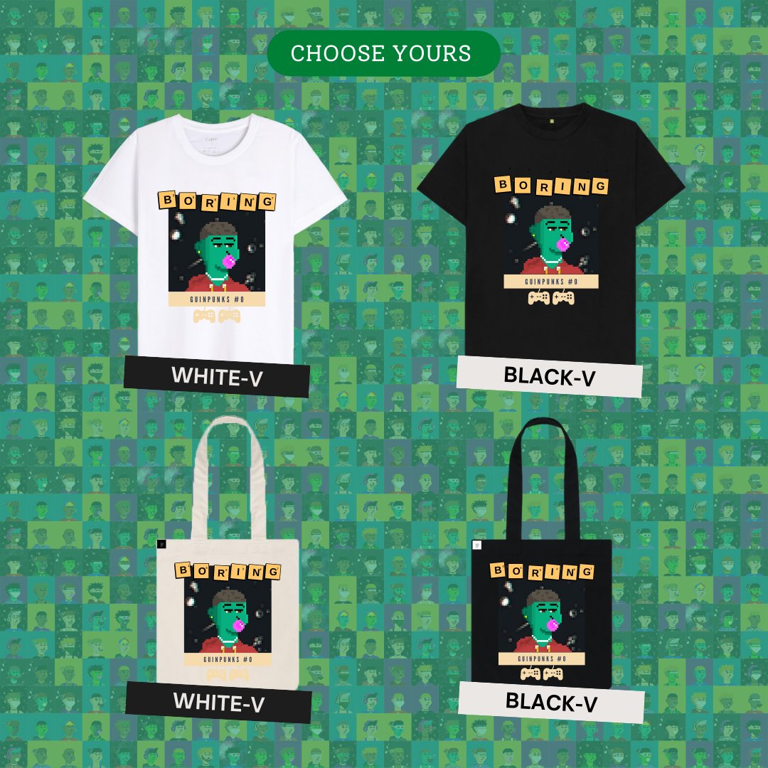 GuinPunks's tweet image. 📌GIFTS FOR HOLDERS🔥🎉
Holders can choose one of 4 gifts to be theirs, these gifts are only produced for the holders 😍.
Collection 4 guinpunks items now!
.
.
Please check for NFT!
opensea.io/collection/gui…
.
Know More About Us!
linktr.ee/GuinPunks