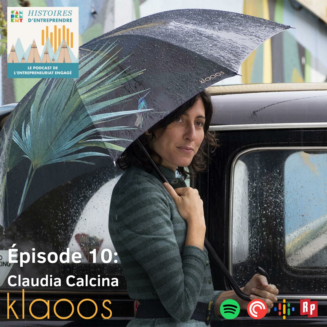 HISTOIRES D’ENTREPRENDRE – Épisode 10 – Claudia – Klaoos ☂️
Nous vous souhaitons à tous et à toutes une très bonne écoute ! 🎧

👉  bit.ly/3HSv6m5 

#podcast #entreprendreautrement #ess #communication #bordeaux #lespremieresna #entrepreneure #entrepreneuriat