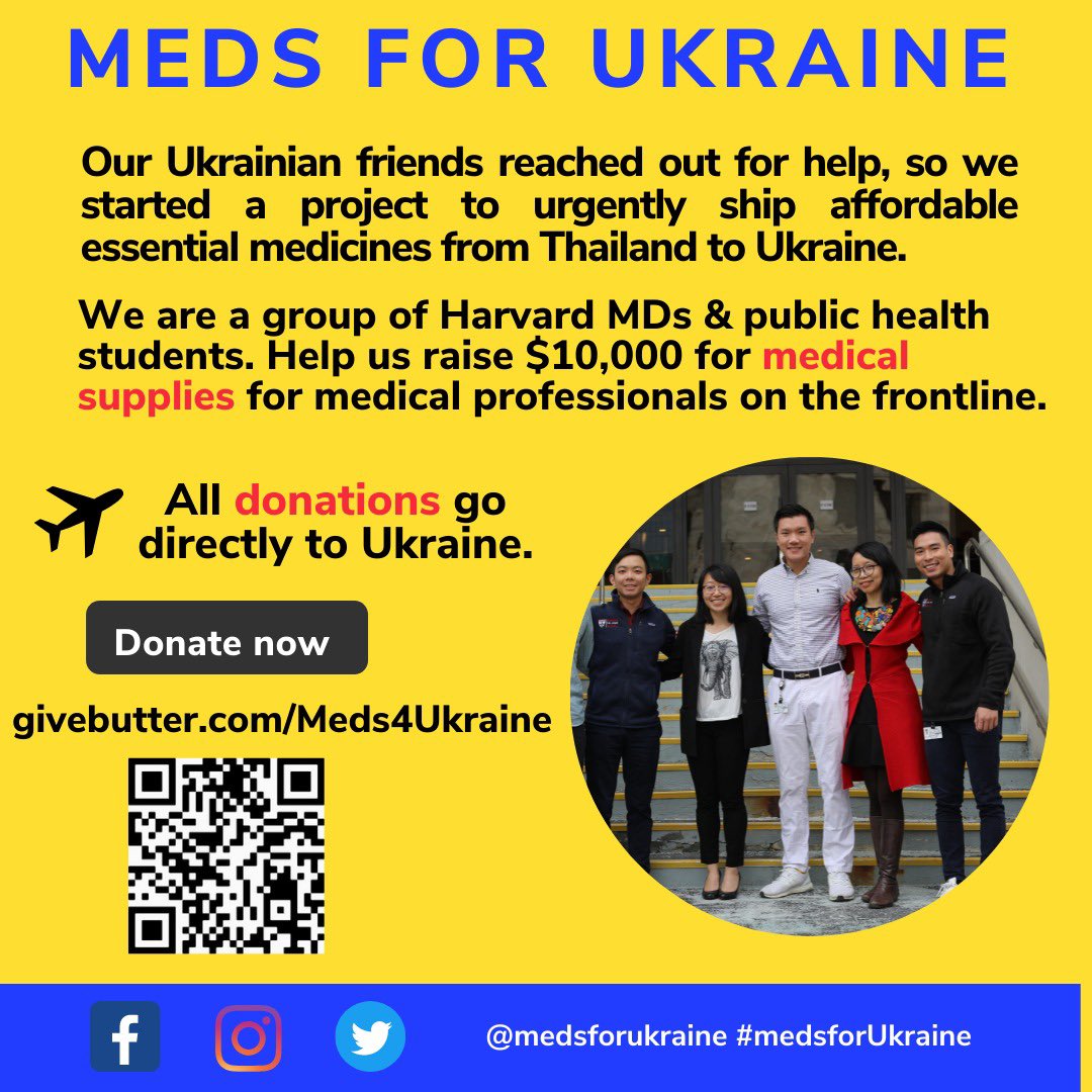 Meds For Ukraine tweet media