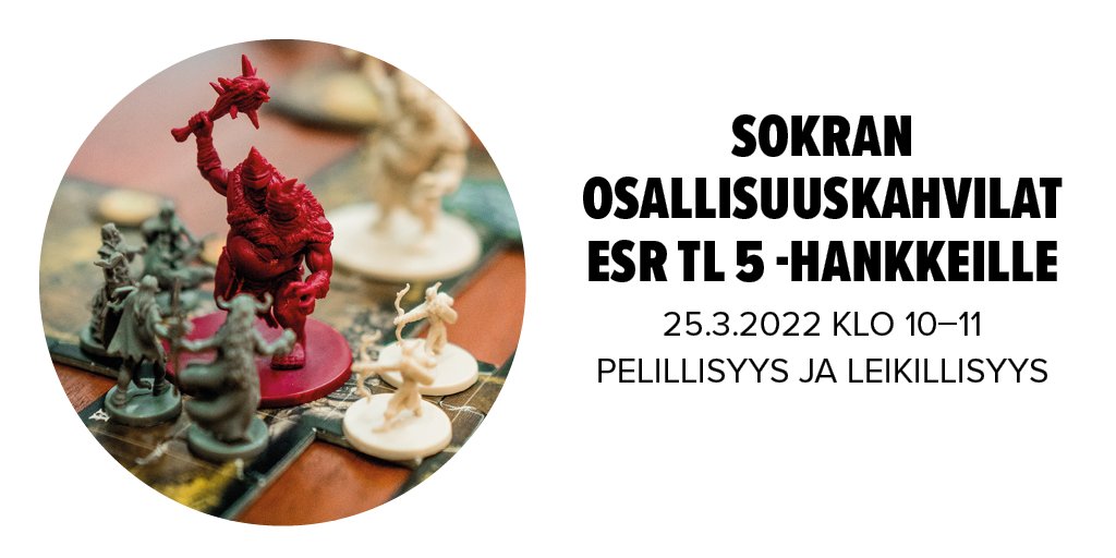 yhtaosallinen's tweet photo. Hei ESR TL 5 -hanke! 👋
Ilmoittautuminen seuraavaan osallisuuskahvilaan on nyt avoinna: https://t.co/wttuEZP992

#osallisuus #osallisuuskahvila #ESR https://t.co/fAozRPHPoV