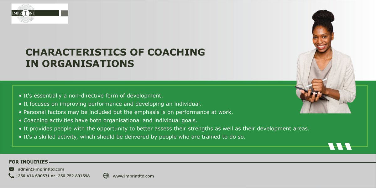 Every manager now needs to be able to share their business experience, expertise and insights through coaching. The better you are at it, the better able you are to build a learning culture and environment within your organisation.

#BusinessCoaching #BusinessConsultants