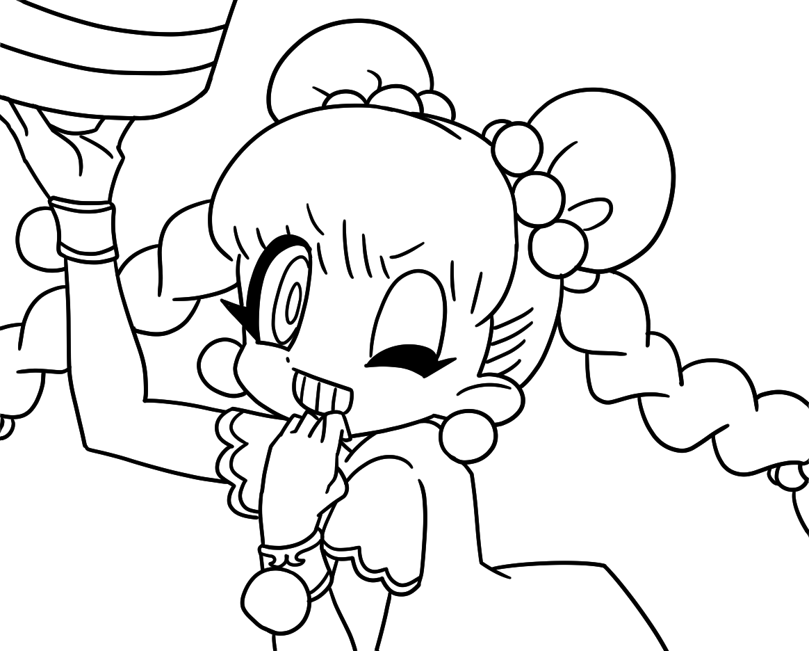 月一の発作でオリジナル描いてる 