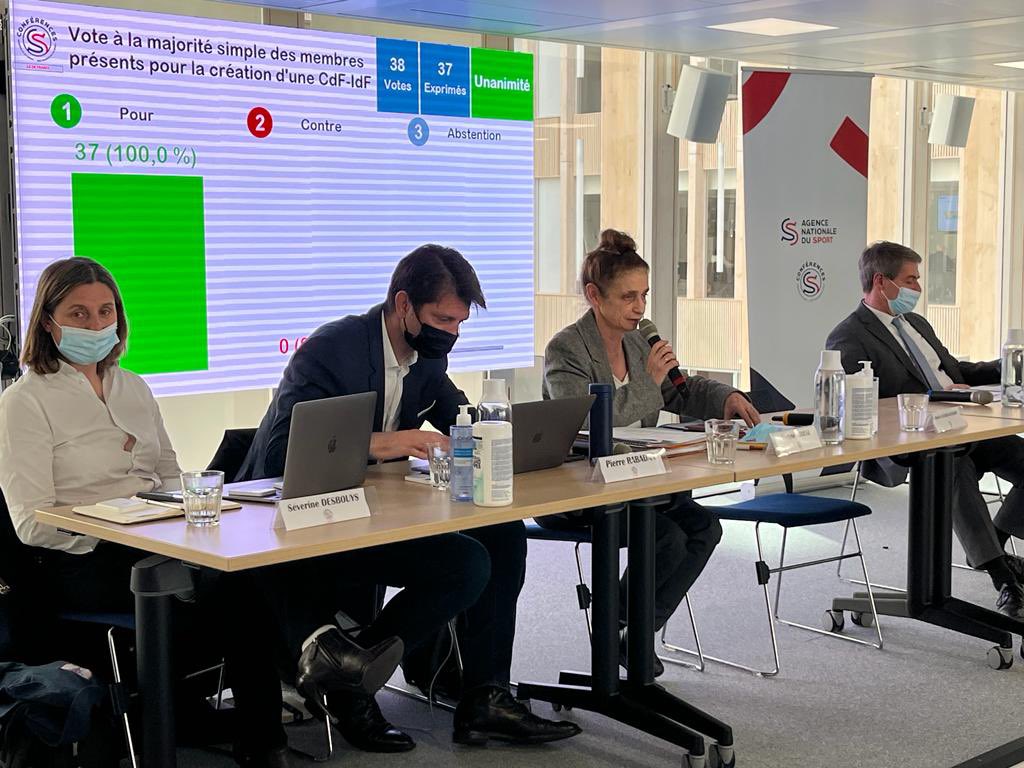 Conférence Régionale du Sport d'Ile-de-France tweet media