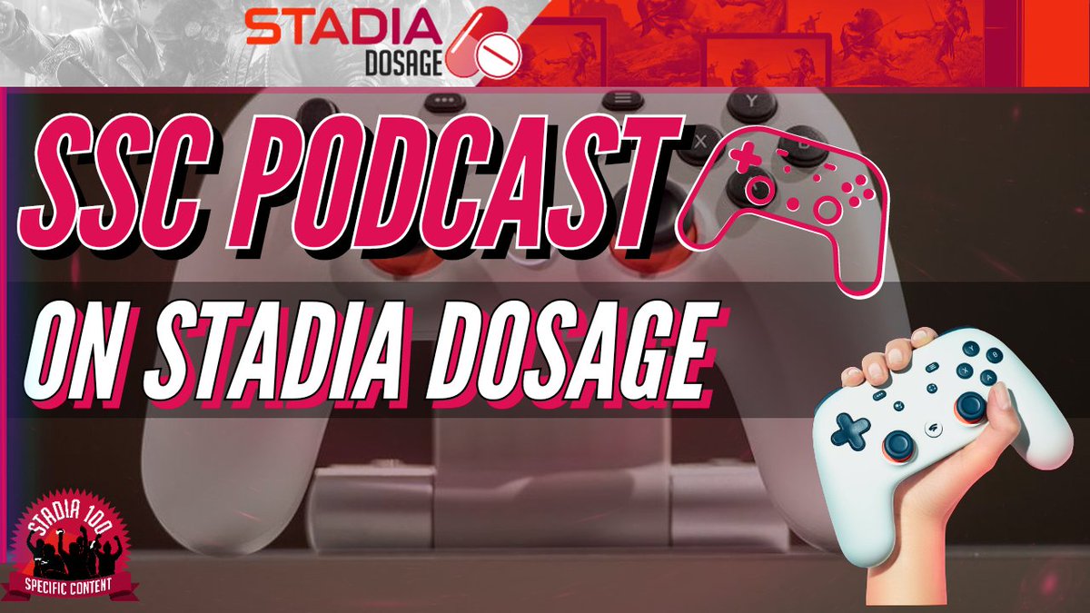 CloudDosage's tweet photo. #SSCPodcast is brand new today 🎮
5PM ET #SetReminders 🗓️ https://t.co/ndE9Zbhm0T
