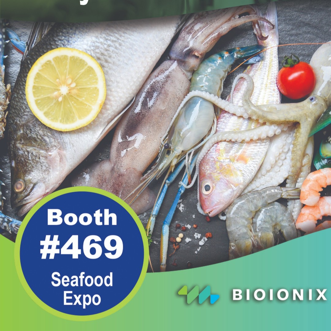 bioionix's tweet photo. Save Water, Labor &amp; Environment! Join us at the Seafood Expo Booth #469. Bioionix develops liquid treatment solutions for seafood processing. 
#wastewater #Seafood #sustainability #seafoodsafety #foodsafety #seafoodprocessing #seawater https://t.co/IWkYBOupIG