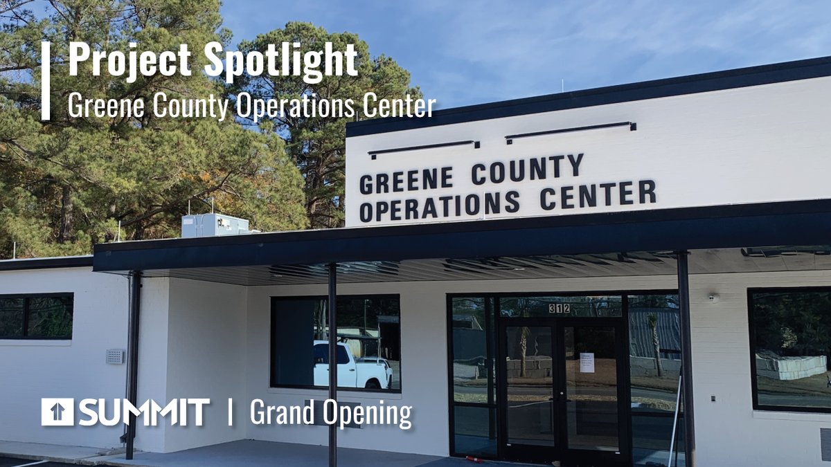 WeAreSummitDE's tweet photo. Our purpose is to shape our communities through impactful partnerships with our clients. We brought this vision to life through our partnership with Greene County, designing renovations for a new state-of-the-art Operations Center. #SummitIs https://t.co/a3lv34iDnD