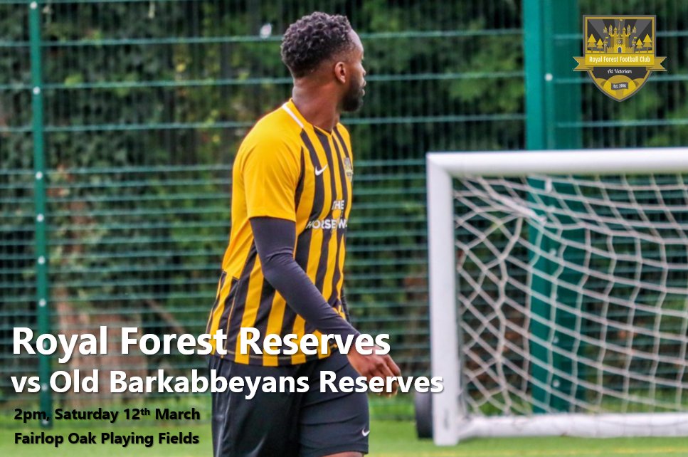 We host <a href="/barkabbeyans/">Old Barkabbeyans FC</a> Reserves this week, hoping for a better performance than our last meeting 🌳

We're feeling good after 2 wins in a row, looking to keep up the pressure on the top two 

🆚 Old Barks Reserves
🕑 2pm
🏟 Fairlop
🏆 <a href="/EssexAllianceFL/">Essex Alliance FL</a> Div 3

#COYF #AllTreesArentWe