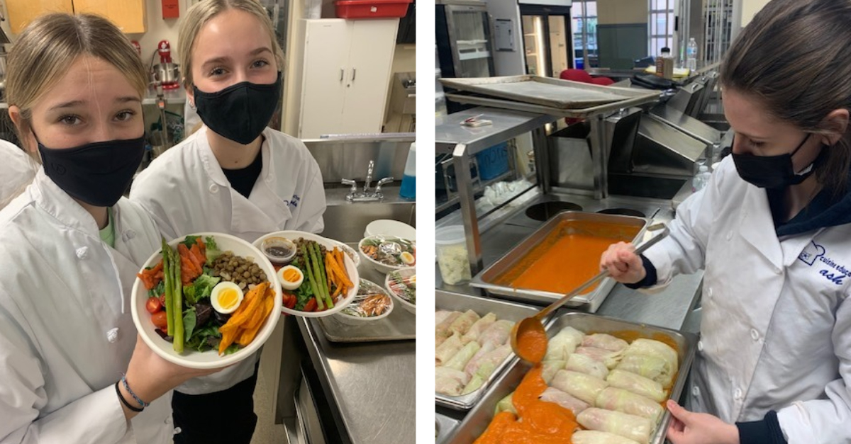 bcaitc's tweet photo. Today is #ISMD2022! Let's celebrate this day as young people around the world connect and talk to each other today about the food they eat and the role that it plays in their lives. As an example, here are some of the delicious dishes cooked up at @MRSSsd42.

@BCCASAchef https://t.co/ffdCfNBDjQ