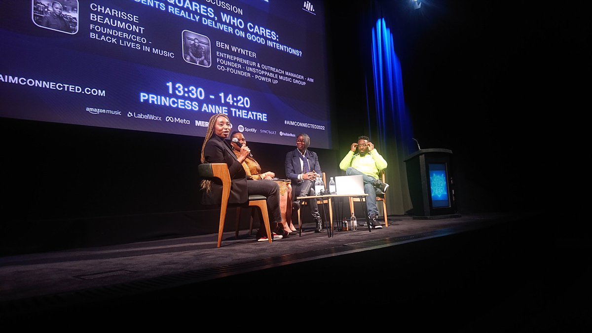 I don't like using the word 'change'. I say 'movement'. Change is turning around and going the opposite direction. And only when I see sustained movement in the right direction will I call it change. - <a href="/Paulette_Long/">Paulette Long OBE</a> OBE at 'Black Squares, Who Cares' at #AIMConnected2022