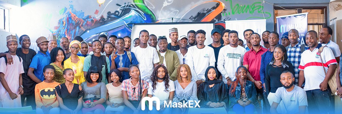 MaskEXGlobal's tweet photo. The Crypto educating seminars in Africa sponsored by MaskEX are finished and we had a blast! We are impressed by the African people's energy and motivation😍 It was an exciting experience for us!

#MaskEXWallet #MaskEXAfrica #MaskEXCryptoTour #Cryptocurrency #Investing #Trading https://t.co/kCdC4Z4GpA