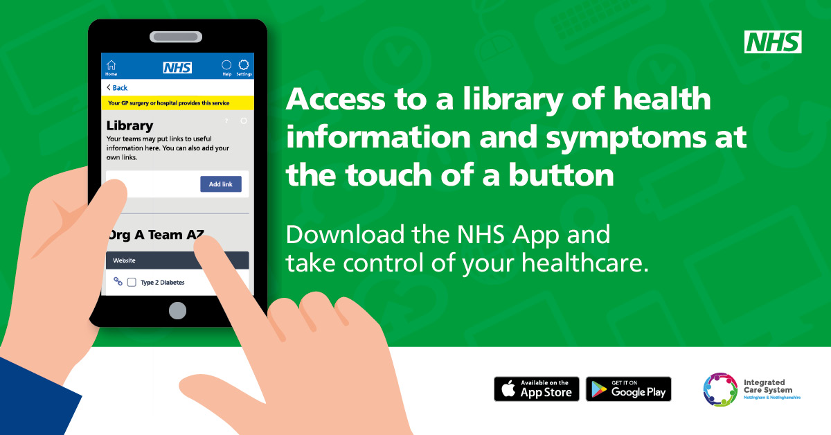 Take the guesswork out of your symptoms, and find health information you can really trust. Access a library of useful information on the NHS App.