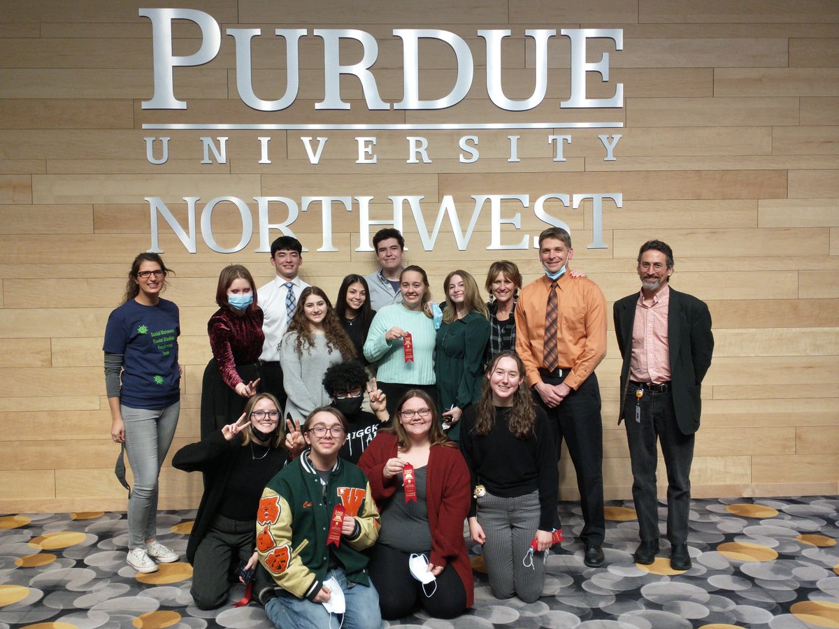 WHS Academic Team placed 2nd overall at the Purdue Northwest Invitational last night. Great Job Bearcats and Coaches!