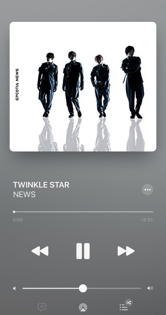 suki02carnival's tweet photo. 本日の退勤ソングはこちら!
#TWINKLE_STAR
#NEWS https://t.co/eQIpjh4ULX