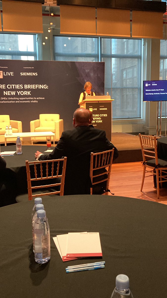 MartinPowell14's tweet photo. #futurecitiesny supporting the SME community with advice, finance and solutions to decarbonise their operations. We have to unlock this potential. https://t.co/YWNHYbracN